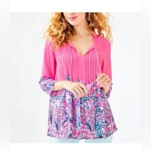 LILLY PULITZER MARILINA TUNIC 
LUCKY LADY ENGINEERED TOP